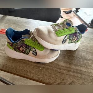 adidas Kids Slip-On Sneakers in Beige, Green and Blue